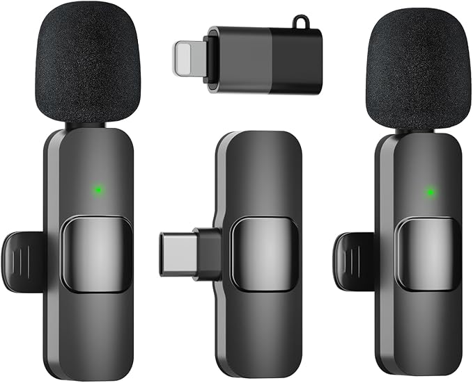 Professional Wireless Lavalier Microphone