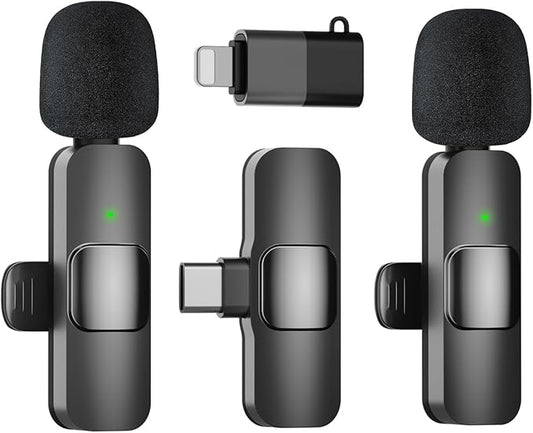 Professional Wireless Lavalier Microphone